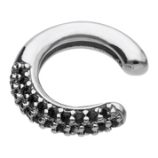 Earcuff Yvanka Negro