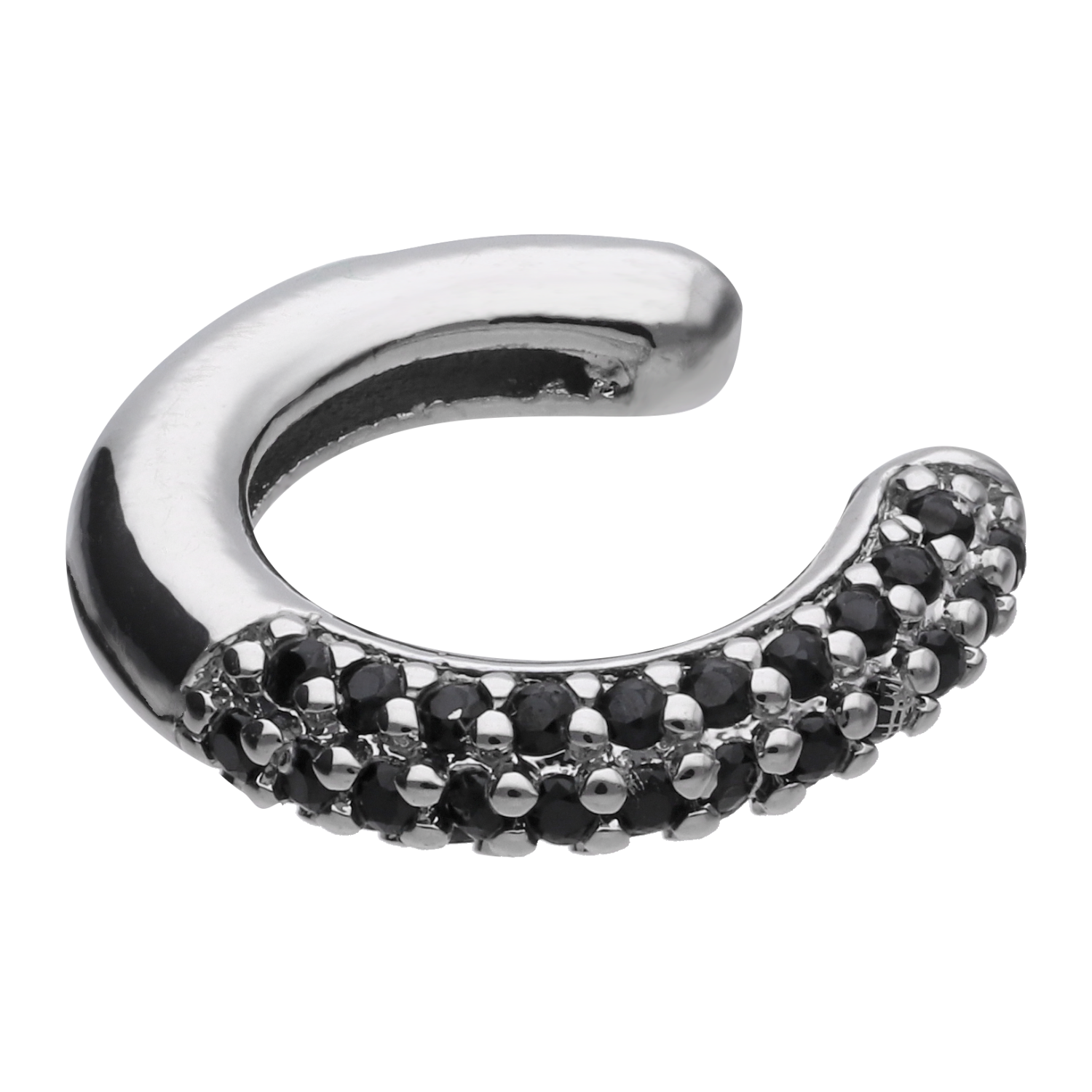 Earcuff Yvanka Negro