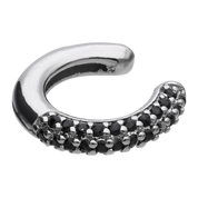 Earcuff Yvanka Negro