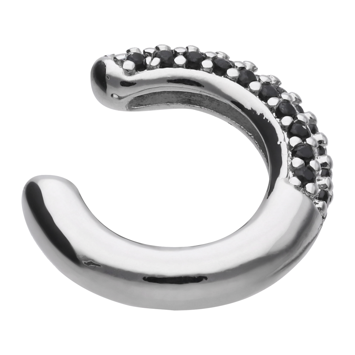 Earcuff Yvanka Negro