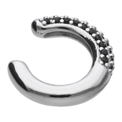 Earcuff Yvanka Negro