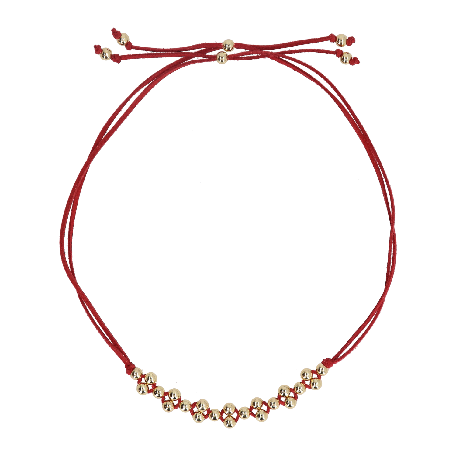 Collar Agave Rojo Quemado