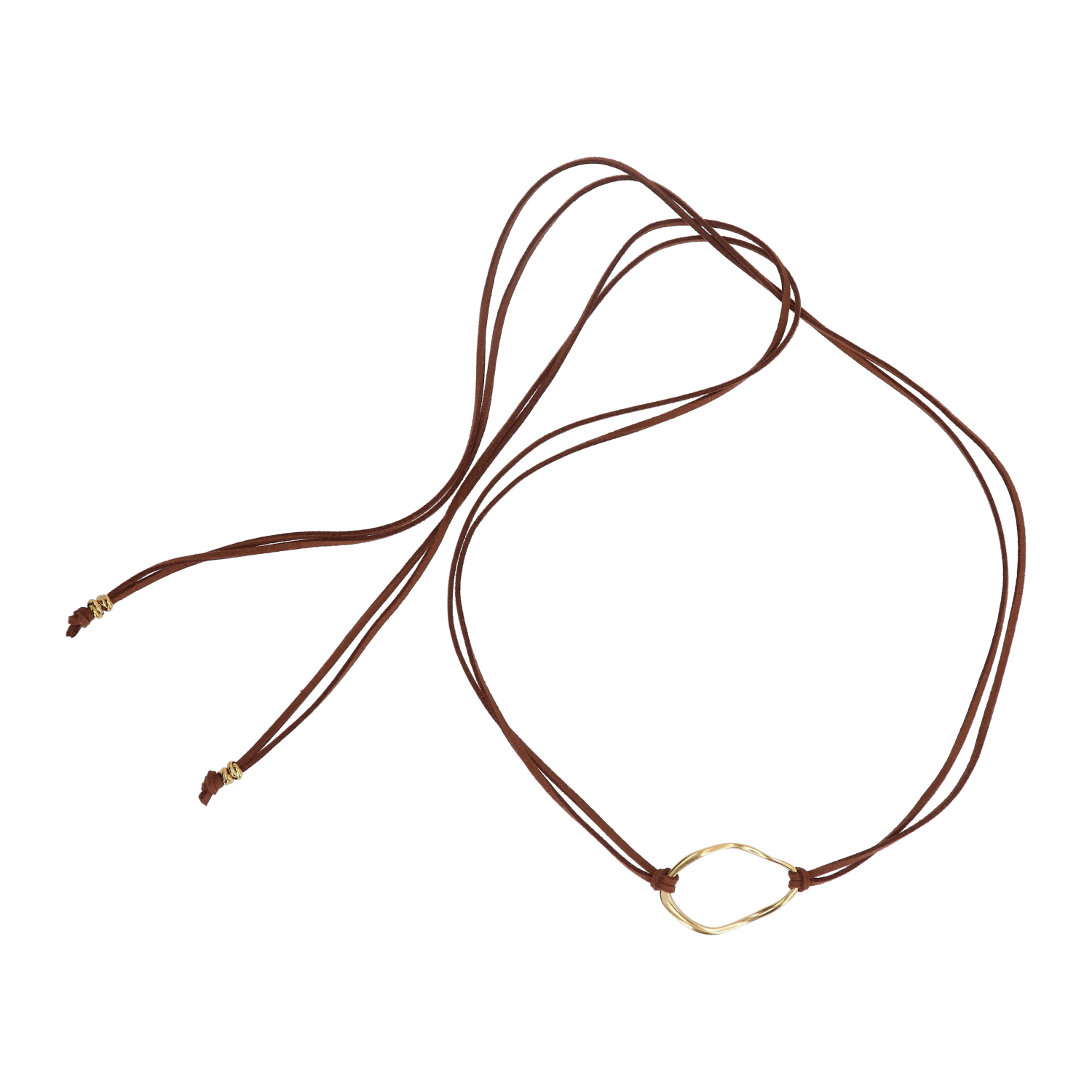 Collar Copal Dorado