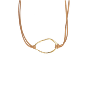 Collar Copal Dorado