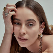 Two-Tone Duna Earrings