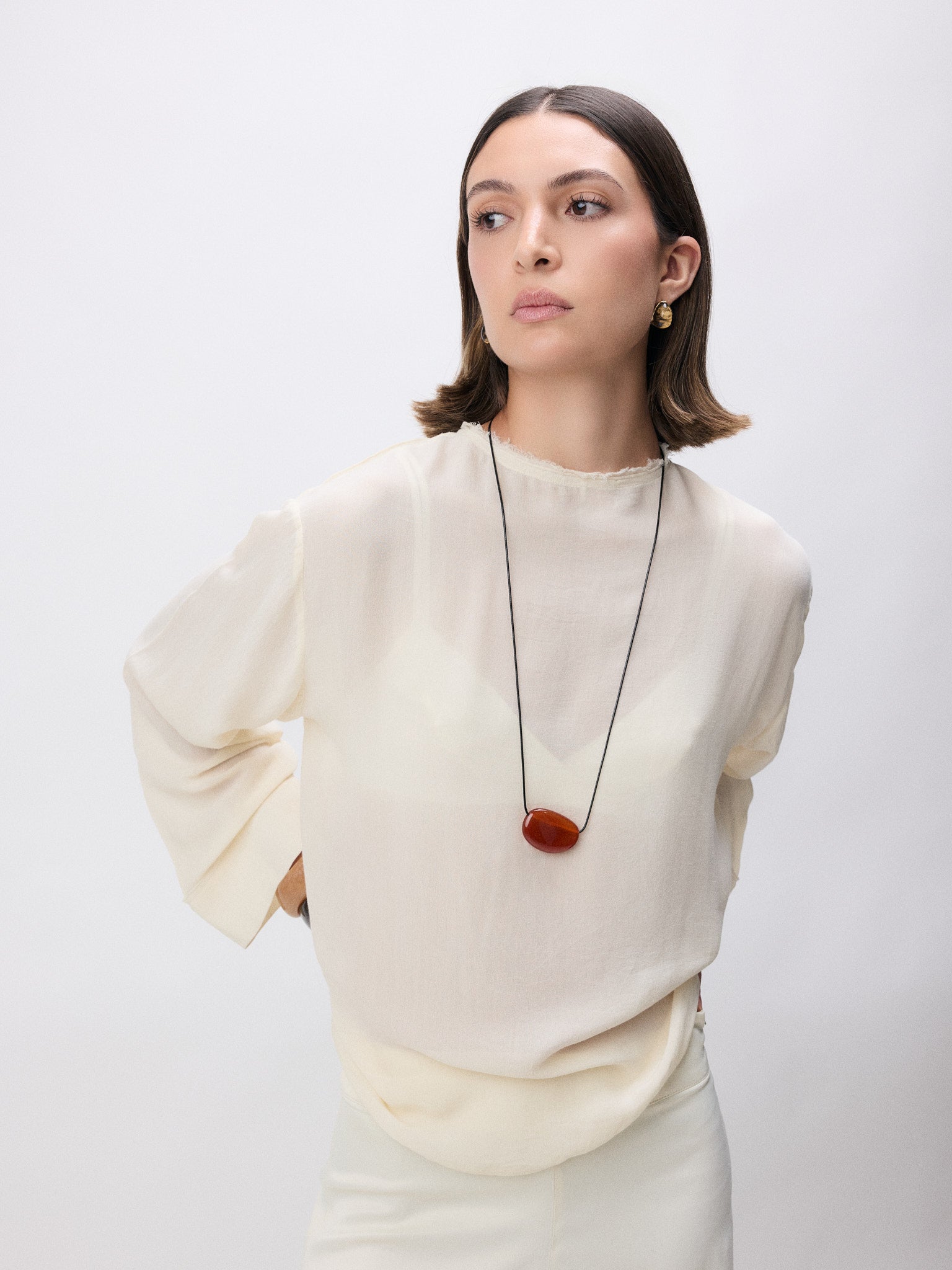Collar Taupe Ágata