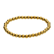 Pulsera Hematita Dorada