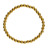 Pulsera Hematita Dorada