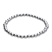 Silver Hematite Bracelet