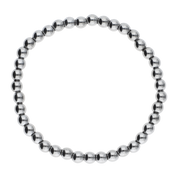 Silver Hematite Bracelet