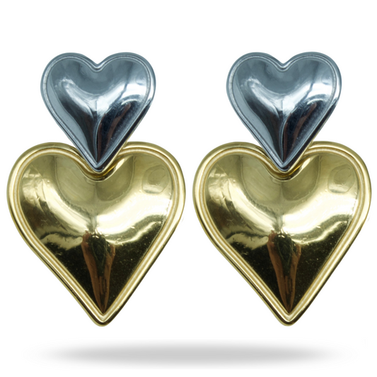 Aretes Latido Bicolor